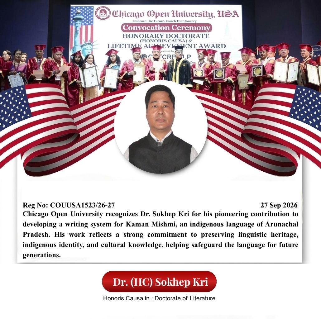 Honoris Causa Award  |  Honoris Causa Award  |  Award Ceremony — 27th September 2026