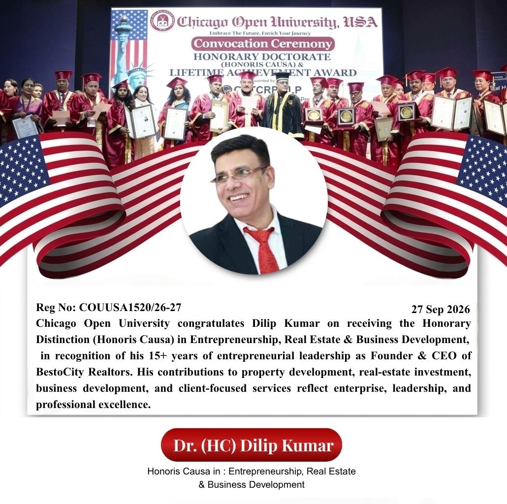 Honoris Causa Award  |  Honoris Causa Award  |  Award Ceremony — 27th September 2026