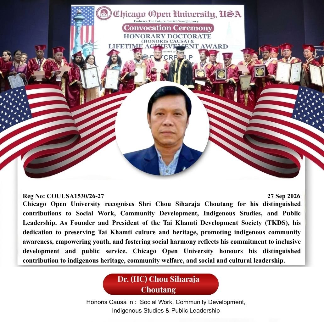 Honoris Causa Award  |  Honoris Causa Award  |  Award Ceremony — 27th September 2026