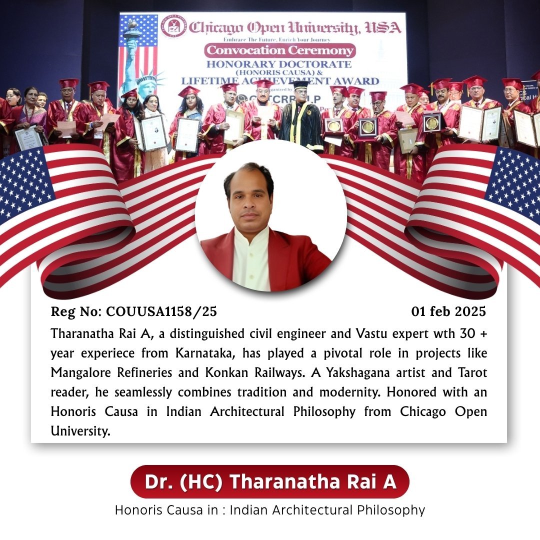 Dr. (HC) Tharanatha Rai A